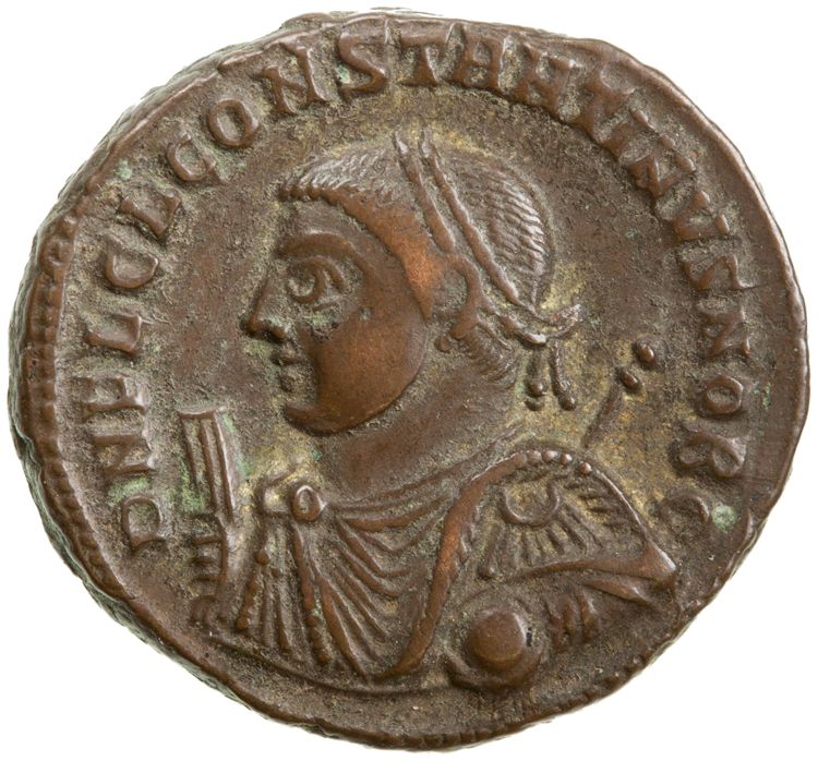 RIC VII Alexandria 26, аверс, American Numismatic Society (ans)