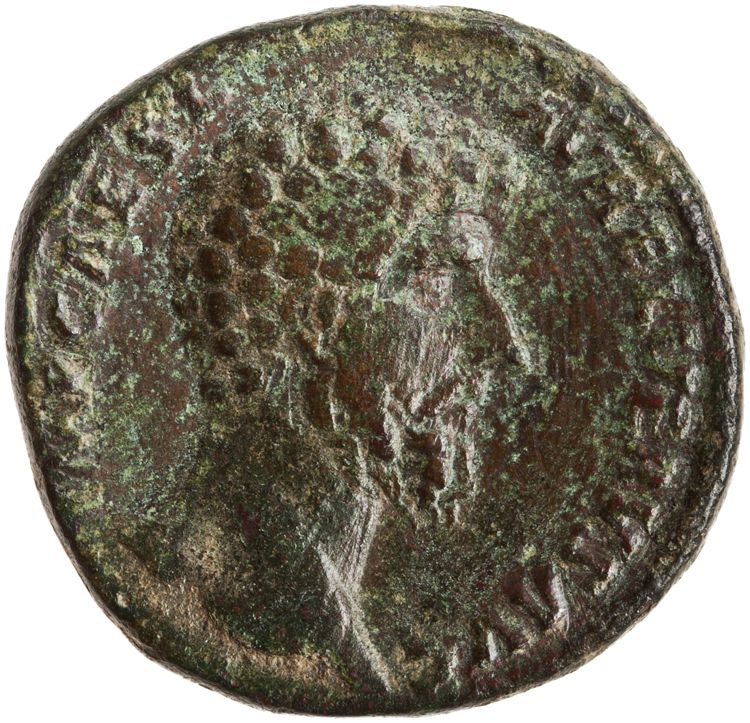 RIC III Marcus Aurelius 1345, аверс, American Numismatic Society (ans)