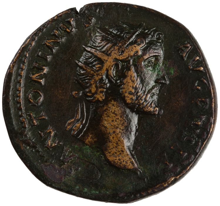 obverse RIC III Antoninus Pius 592