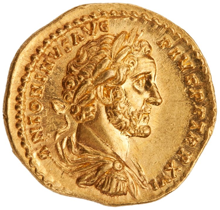 RIC III Antoninus Pius 226D, аверс, American Numismatic Society (ans)