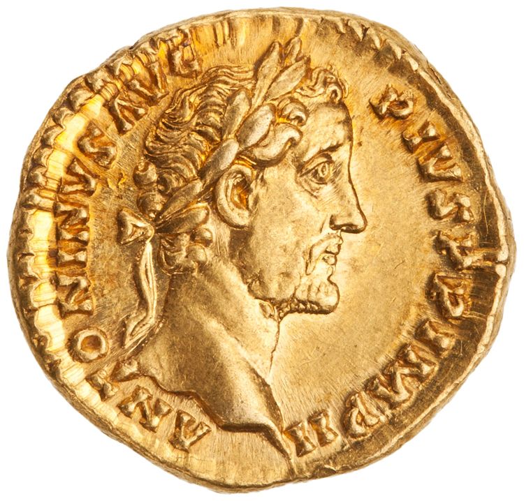RIC III Antoninus Pius 279A, аверс, American Numismatic Society (ans)