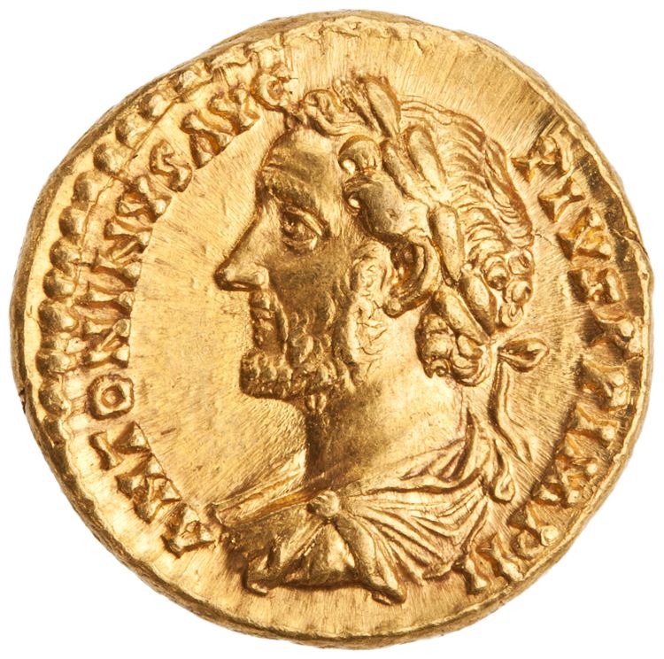 RIC III Antoninus Pius 280B, аверс, American Numismatic Society (ans)
