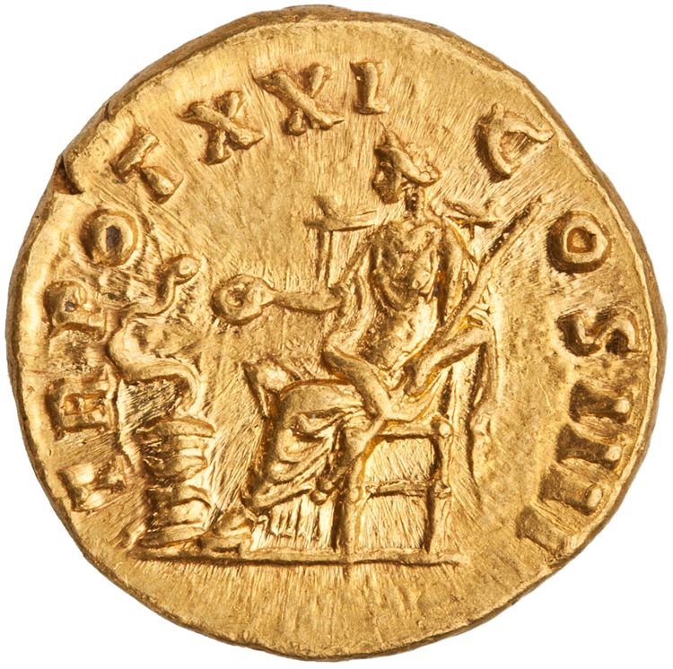 RIC III Antoninus Pius 280B, реверс, American Numismatic Society (ans)