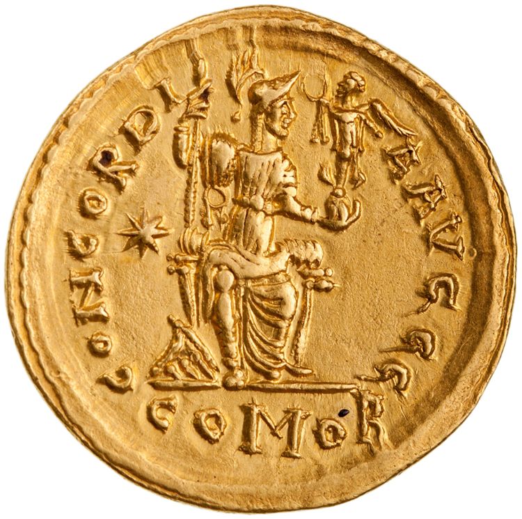 RIC X Arcadius 42, реверс, American Numismatic Society (ans)