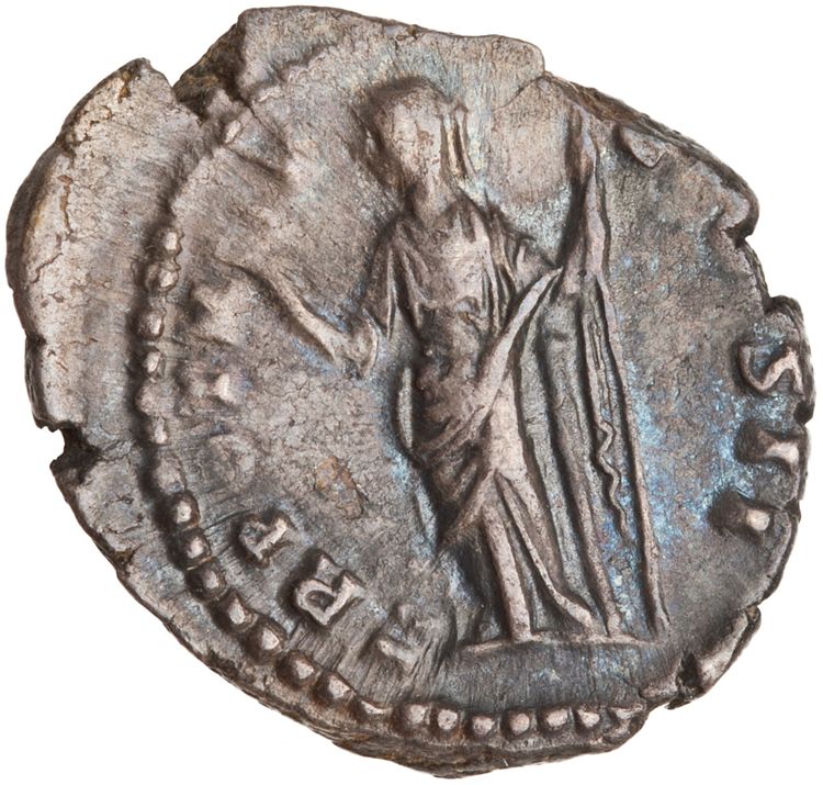 RIC III Antoninus Pius 475A, реверс, American Numismatic Society (ans)