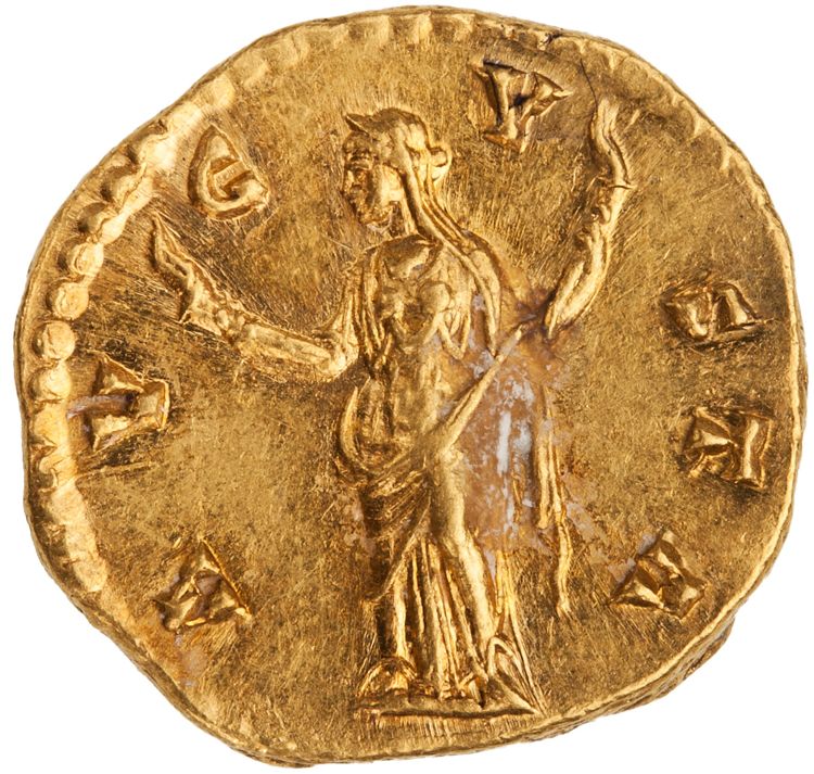 RIC III Antoninus Pius 357Aa, реверс, American Numismatic Society (ans)