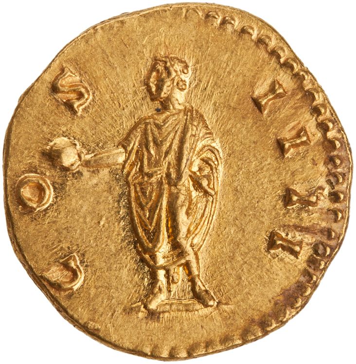 RIC III Antoninus Pius 206, реверс, American Numismatic Society (ans)