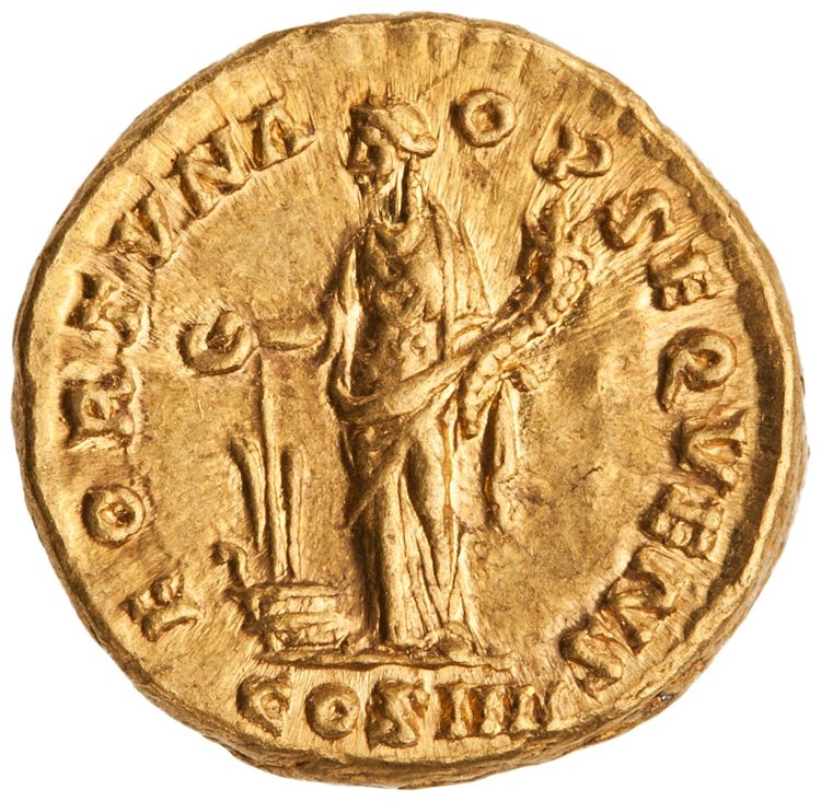 RIC III Antoninus Pius 286B, реверс, American Numismatic Society (ans)