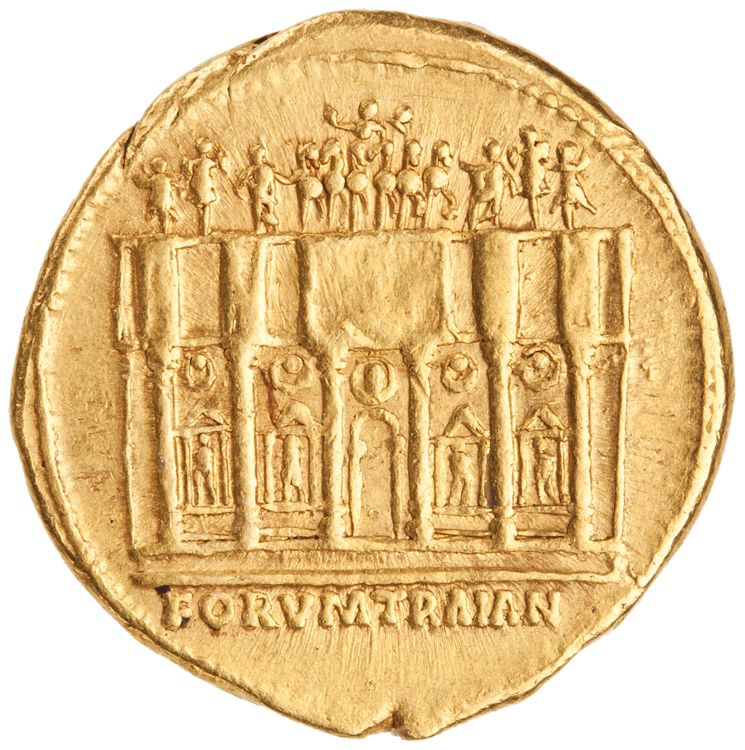 RIC II Trajan 257, реверс, American Numismatic Society (ans)