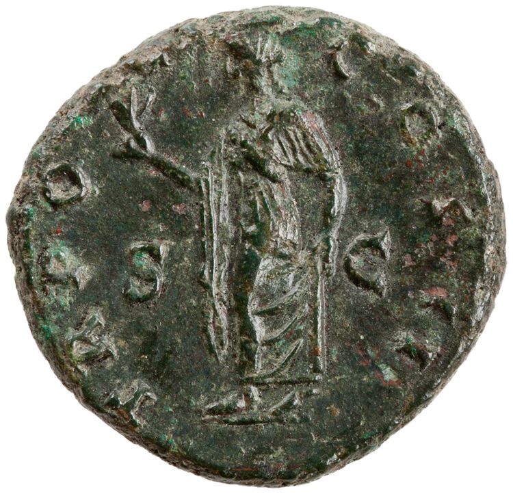 реверс RIC II Hadrian 1067c (as)