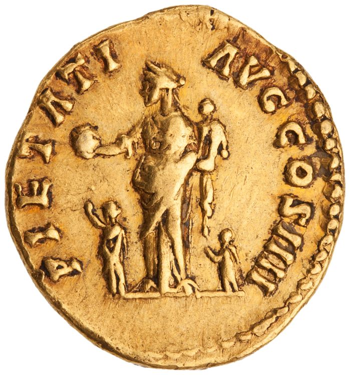 RIC III Antoninus Pius 302A, реверс, American Numismatic Society (ans)