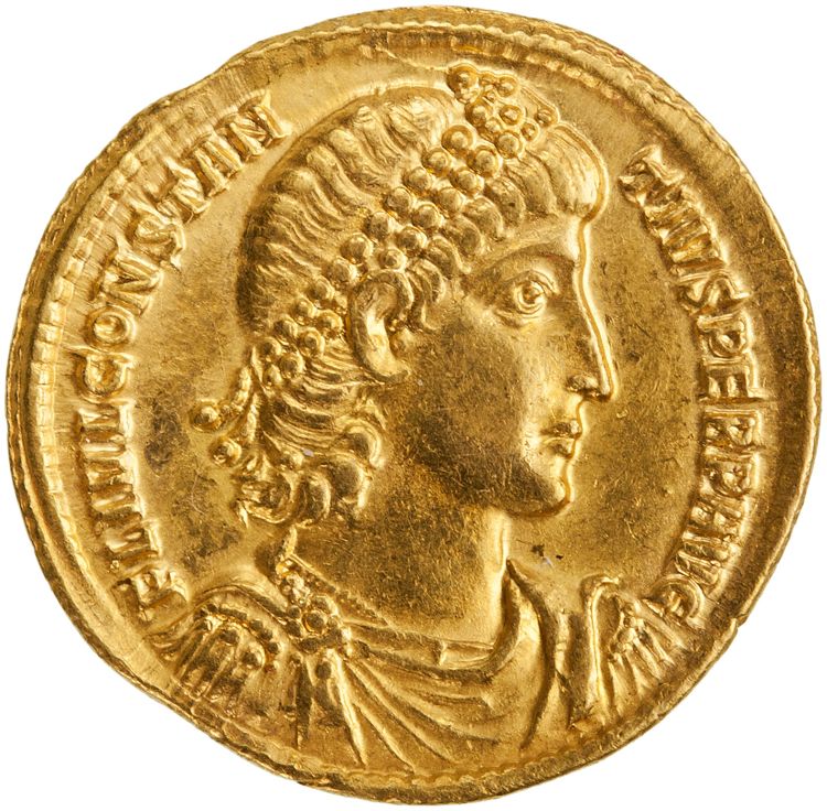 obverse RIC VIII Constantinople 55