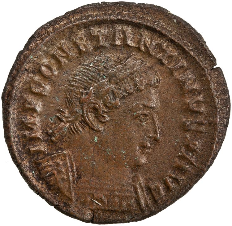 RIC VII Londinium 8, аверс, American Numismatic Society (ans)