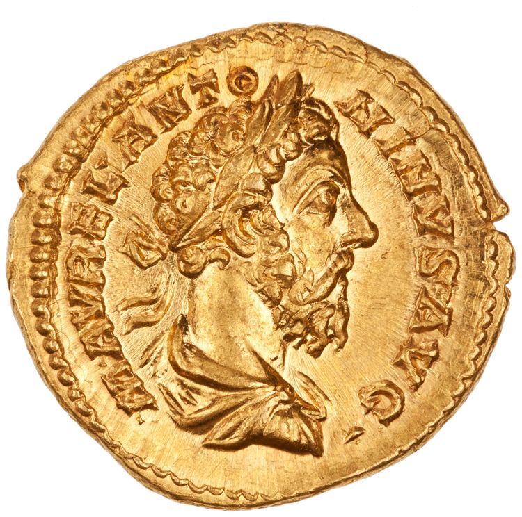 RIC III Marcus Aurelius 389, аверс, American Numismatic Society (ans)