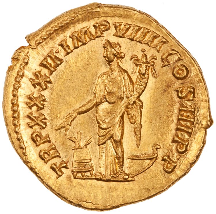 RIC III Marcus Aurelius 389, реверс, American Numismatic Society (ans)