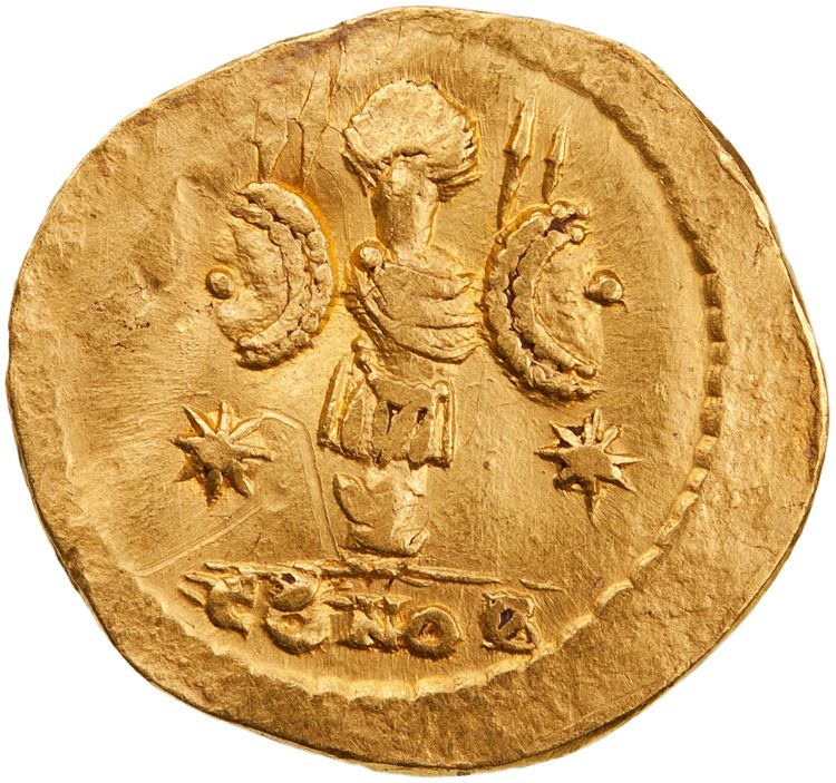 RIC X Theodosius II (East) 333, реверс, American Numismatic Society (ans)