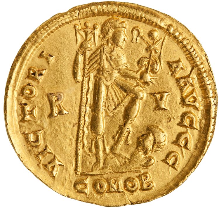 реверс RIC X Theodosius II (West) 1801