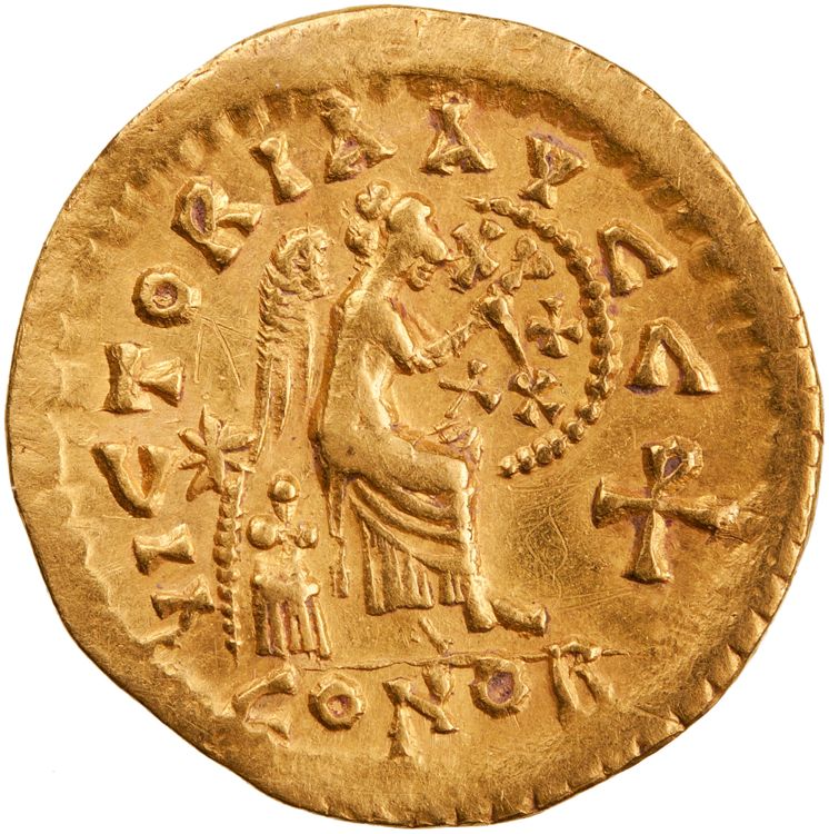 RIC X Leo I (East) 608, reverse, American Numismatic Society (ans)