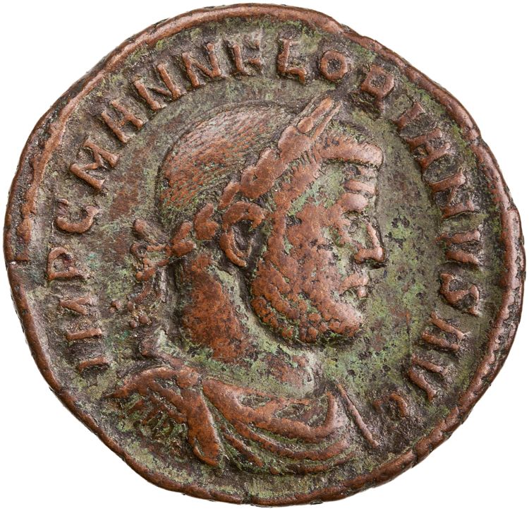 RIC V Florian 55, obverse, American Numismatic Society (ans)