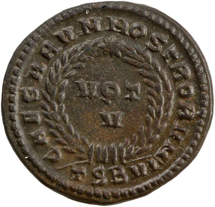 RIC VII Thessalonica 120, реверс, American Numismatic Society (ans)