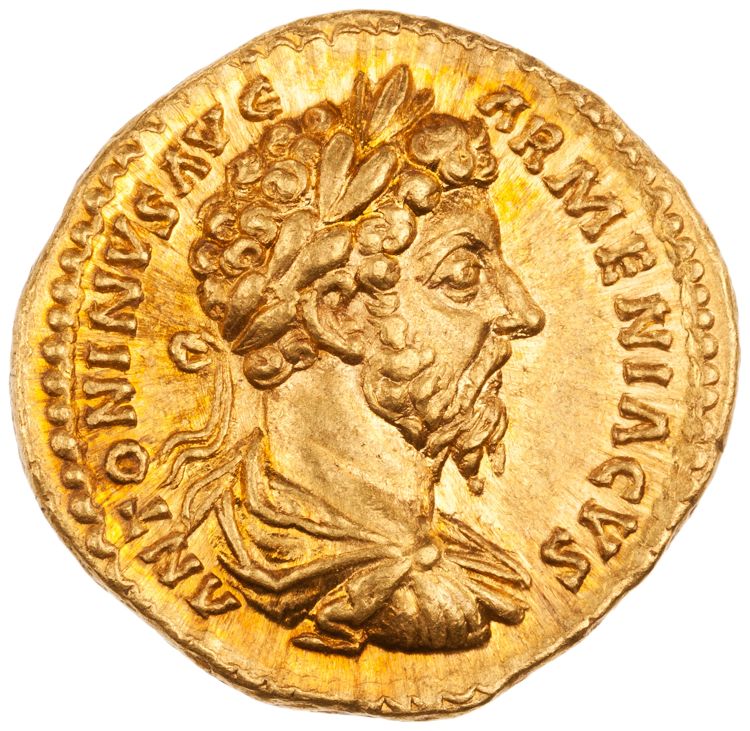 RIC III Marcus Aurelius 131, аверс, American Numismatic Society (ans)
