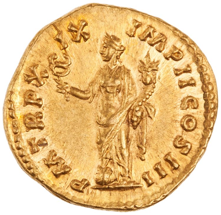 RIC III Marcus Aurelius 131, реверс, American Numismatic Society (ans)