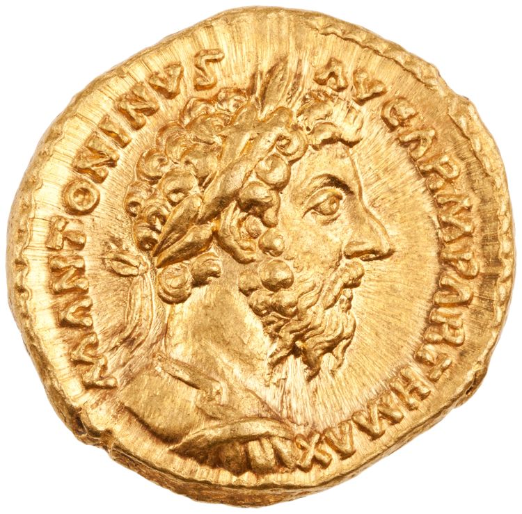 аверс RIC III Marcus Aurelius 184