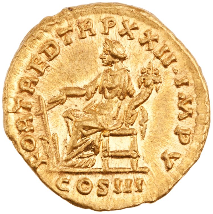 реверс RIC III Marcus Aurelius 184