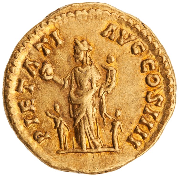 RIC III Antoninus Pius 302A, реверс, American Numismatic Society (ans)