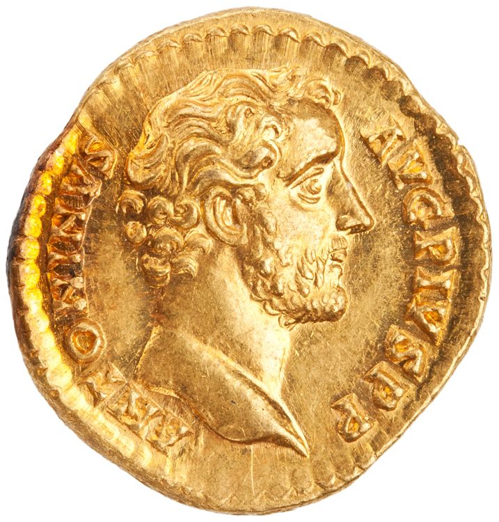 RIC III Antoninus Pius 147a, аверс, American Numismatic Society (ans)