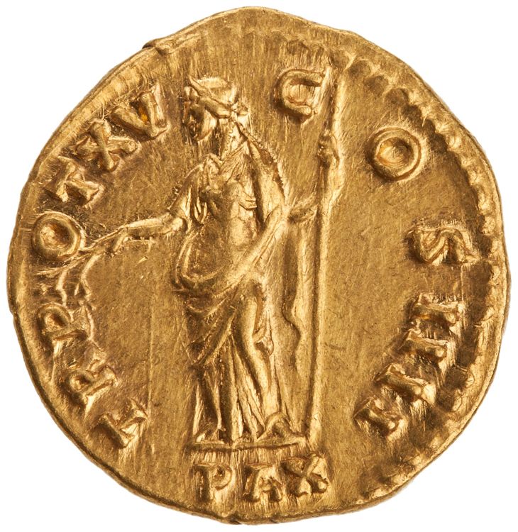 RIC III Antoninus Pius 216E, реверс, American Numismatic Society (ans)