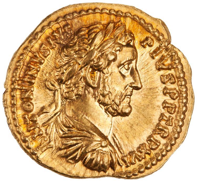 RIC III Antoninus Pius 226D, аверс, American Numismatic Society (ans)