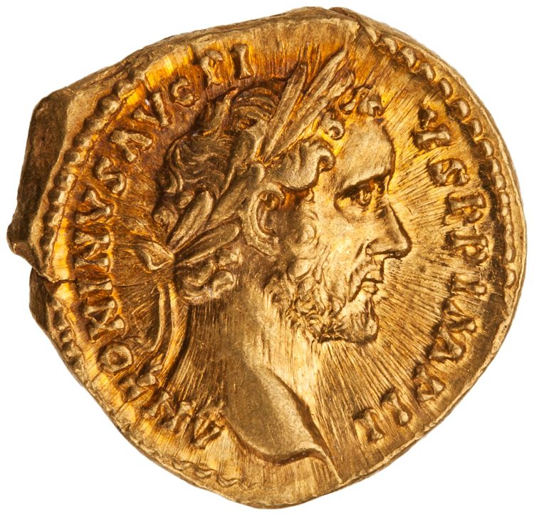 RIC III Antoninus Pius 256a, аверс, American Numismatic Society (ans)