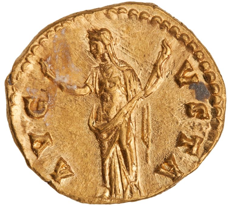 RIC III Antoninus Pius 357Aa, реверс, American Numismatic Society (ans)