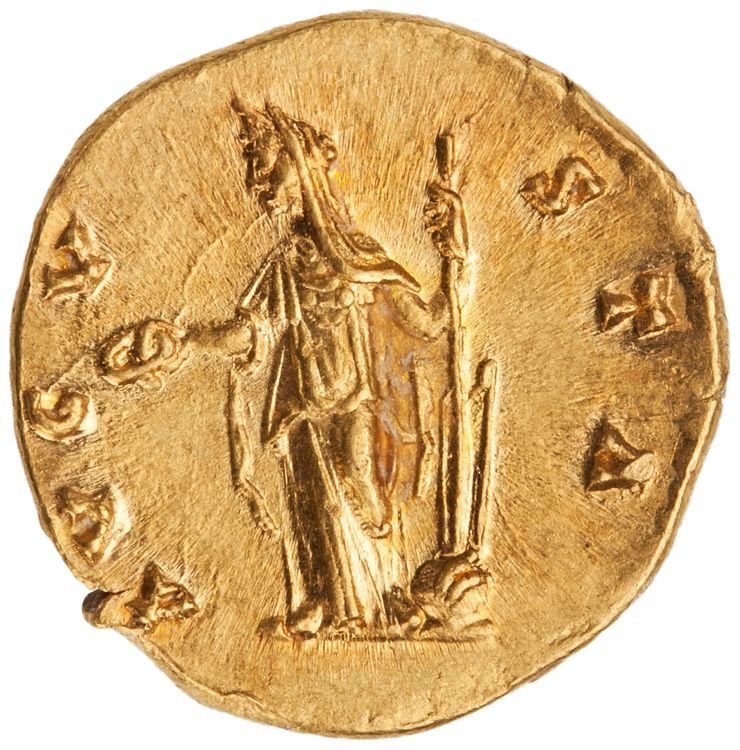 RIC III Antoninus Pius 372, реверс, American Numismatic Society (ans)