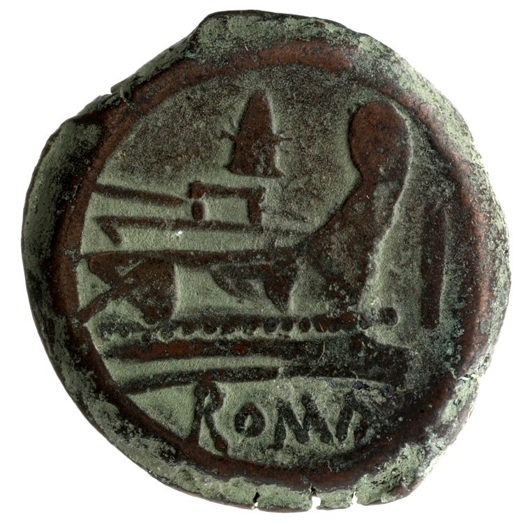 RRC 124/3, reverse, American Numismatic Society (ans)