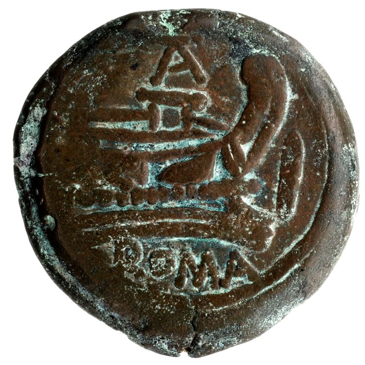 RRC 192/1, реверс, American Numismatic Society (ans)