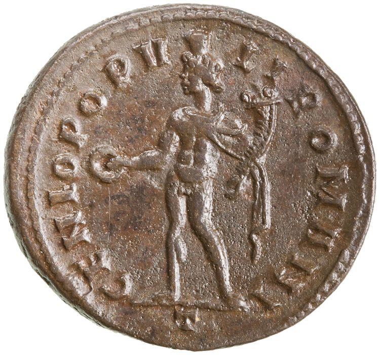 RIC VI Ticinum 24b, реверс, American Numismatic Society (ans)