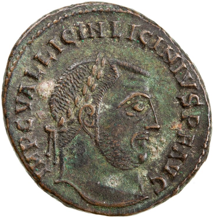 RIC VII Alexandria 18, obverse, American Numismatic Society (ans)