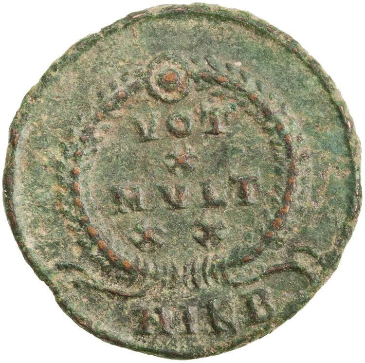 RIC VIII Nicomedia 123, reverse, American Numismatic Society (ans)