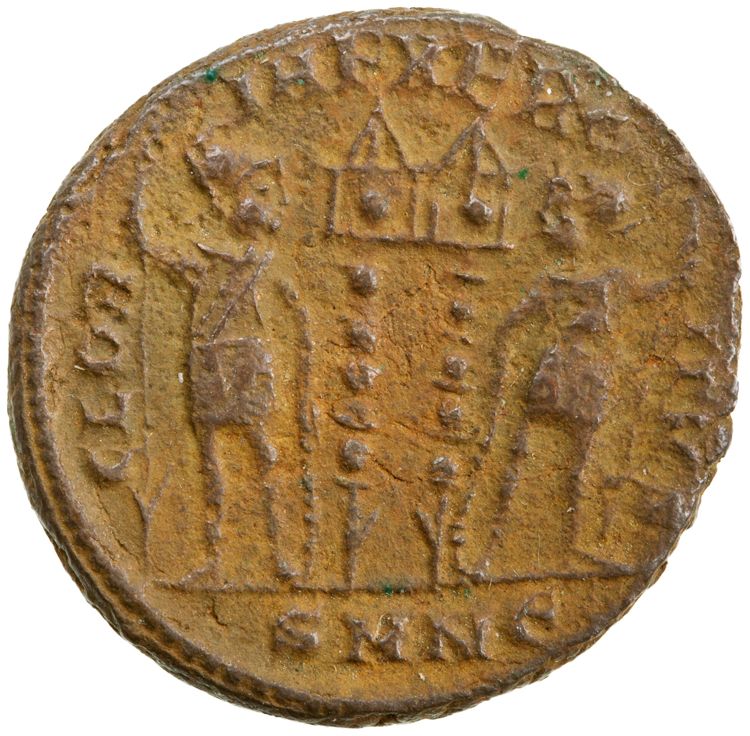 RIC VII Nicomedia 191, reverse, American Numismatic Society (ans)