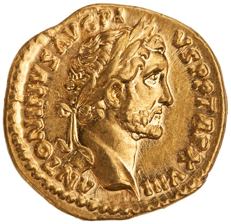 RIC III Antoninus Pius 241, аверс, American Numismatic Society (ans)