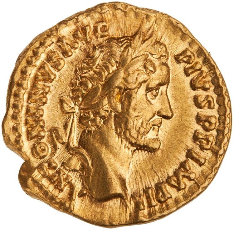 RIC III Antoninus Pius 256a, аверс, American Numismatic Society (ans)