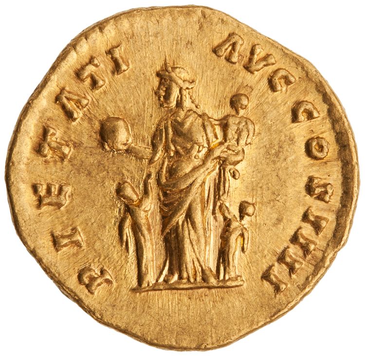 RIC III Antoninus Pius 302A, реверс, American Numismatic Society (ans)