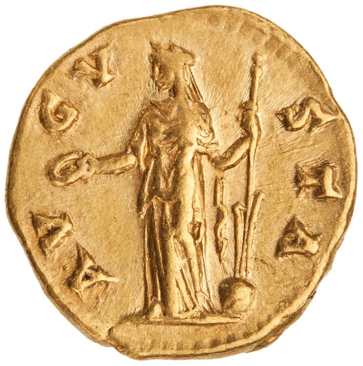 RIC III Antoninus Pius 372, реверс, American Numismatic Society (ans)