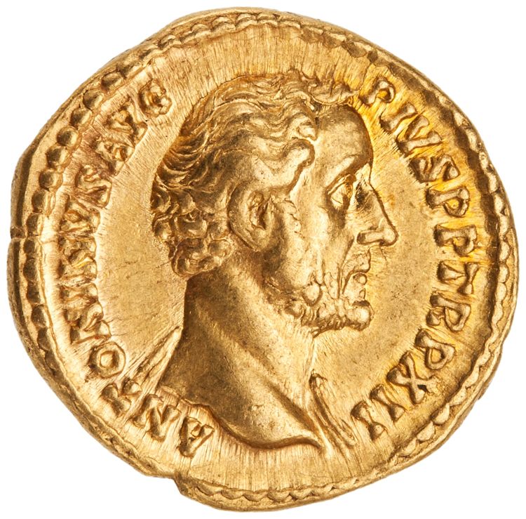 RIC III Antoninus Pius 177b, аверс, American Numismatic Society (ans)