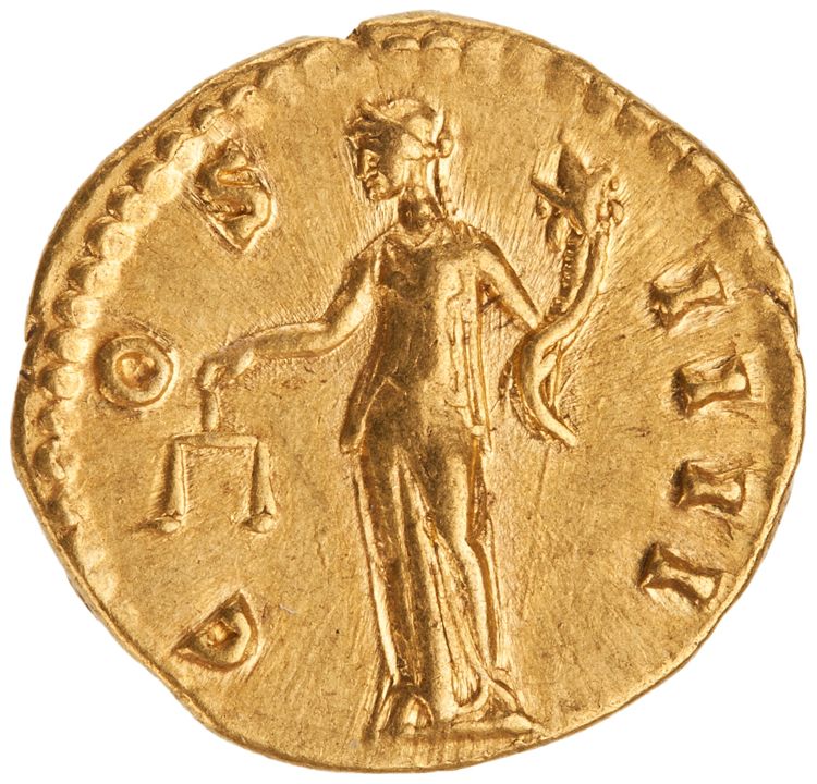 RIC III Antoninus Pius 177b, реверс, American Numismatic Society (ans)