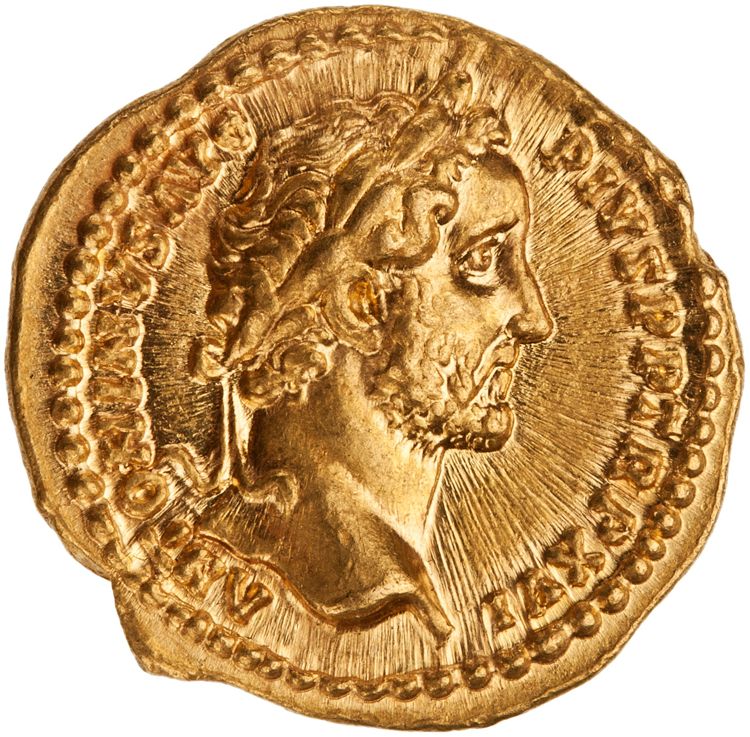 RIC III Antoninus Pius 226C, аверс, American Numismatic Society (ans)
