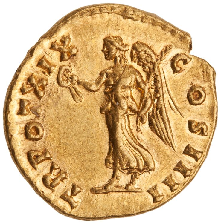RIC III Antoninus Pius 255a, реверс, American Numismatic Society (ans)