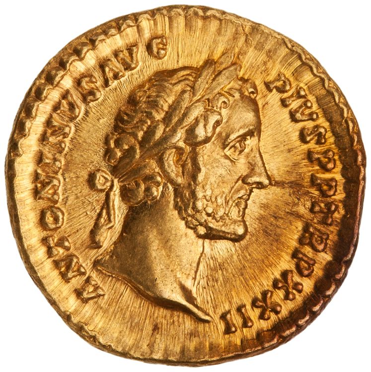 RIC III Antoninus Pius 294Ad, аверс, American Numismatic Society (ans)